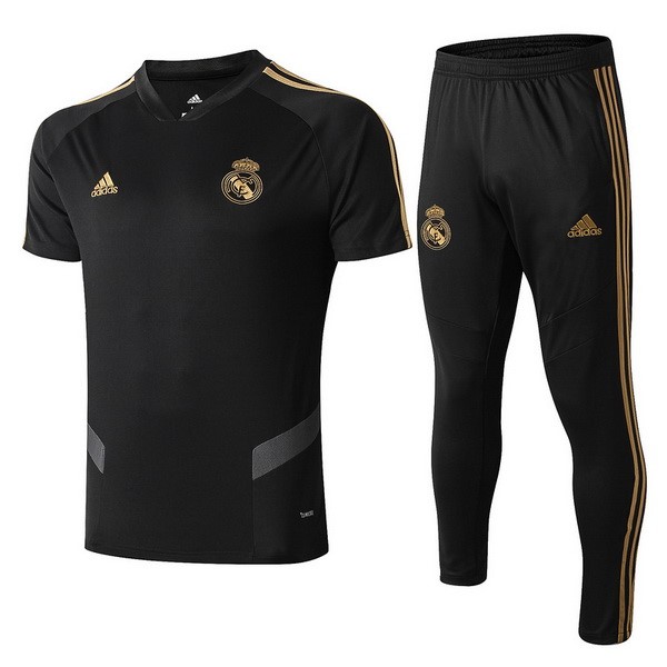 Entrainement Real Madrid Ensemble Complet 2019-20 Negro Jaune